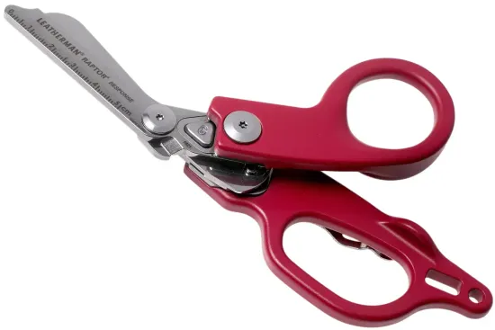 Ножницы-мультитул Leatherman Мод. RAPTOR RESCUE RED (чехол: полимер UTILITY) 6 инструментов