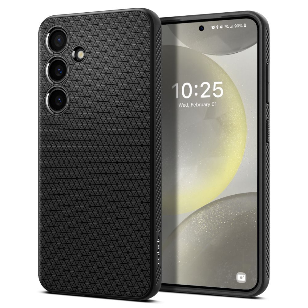 Чехол Spigen LIQUID AIR GALAXY S24 MATTE BLACK