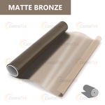 Пленка для окон декоративная MATTE BRONZE ControlTek, рулон (ширина рулона 1,524 м.)