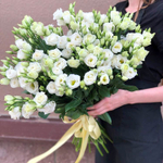 Букет "White eustoma"
