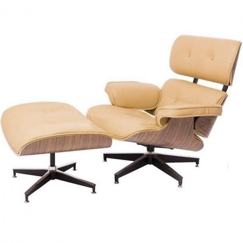 Кресло реклайнер Everprof Relax Leather Beige, Кожа, Бежевый