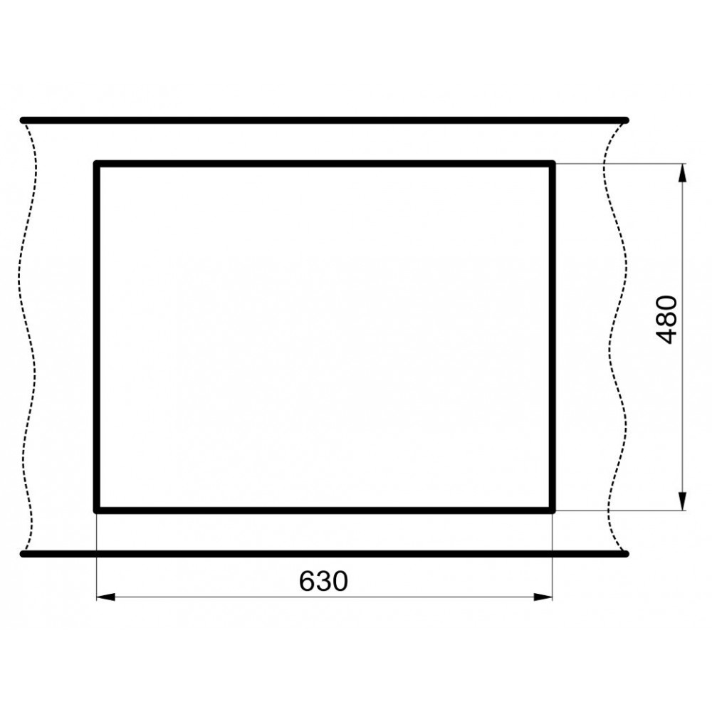 Мойка для кухни MILACIO Navarra 65 Cuarzo MC.77061, черный матовый
