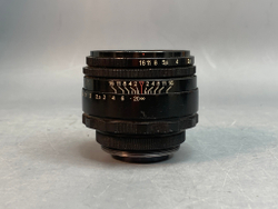 Helios 44-2 царапины на линзе
