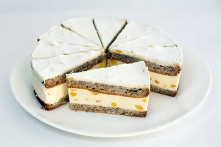 Торт бисквитный Грушевый с рикоттой Питер Фрост (1350гр/12порций)