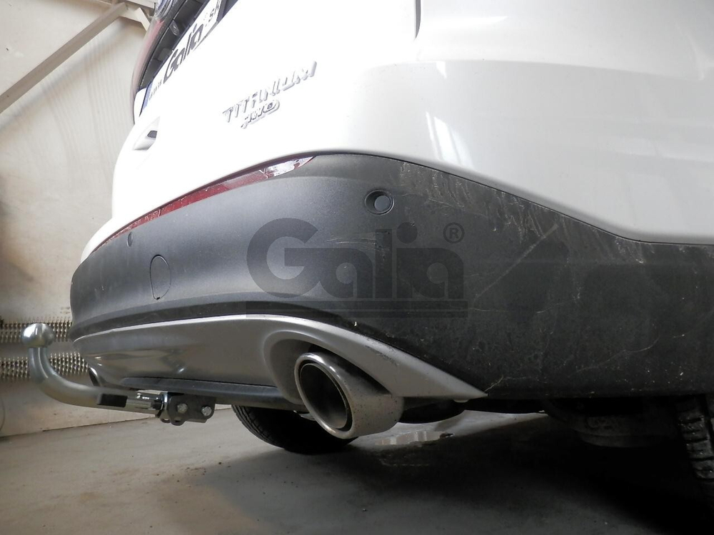 Фаркоп оцинкованный Galia F136A для FORD Edge, SUV, 2015-(паспорт и сертификат в комплекте)(без электрики)