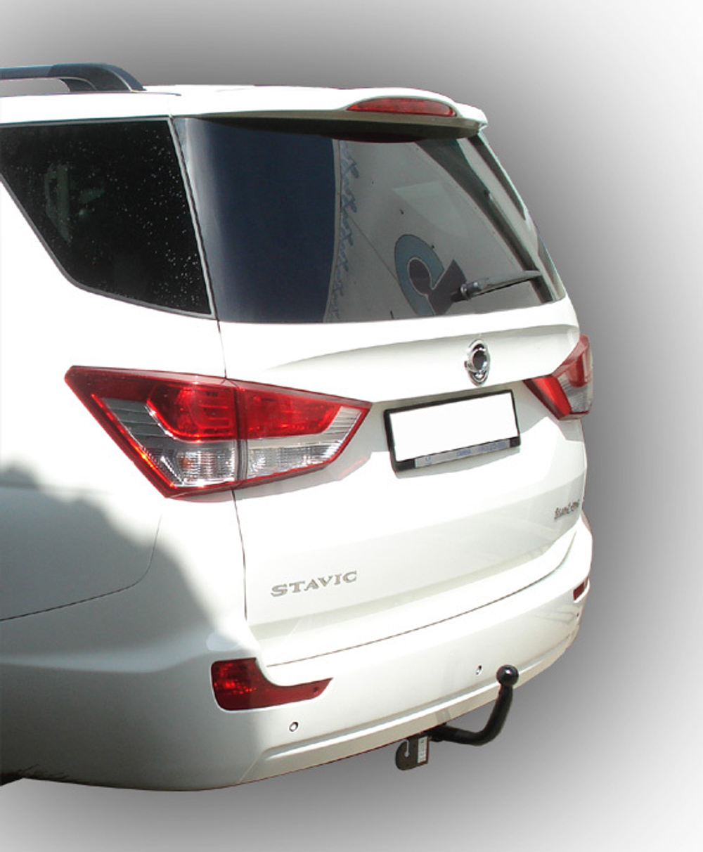 Фаркоп(прицепное) Лидер-Плюс для SSANG YONG STAVIC 2013-...(паспорт и сертификат в комплекте)(без электрики)S209-A