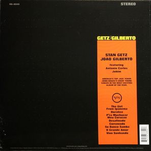 Stan Getz, Joao Gilberto / Getz, Gilberto (LP)