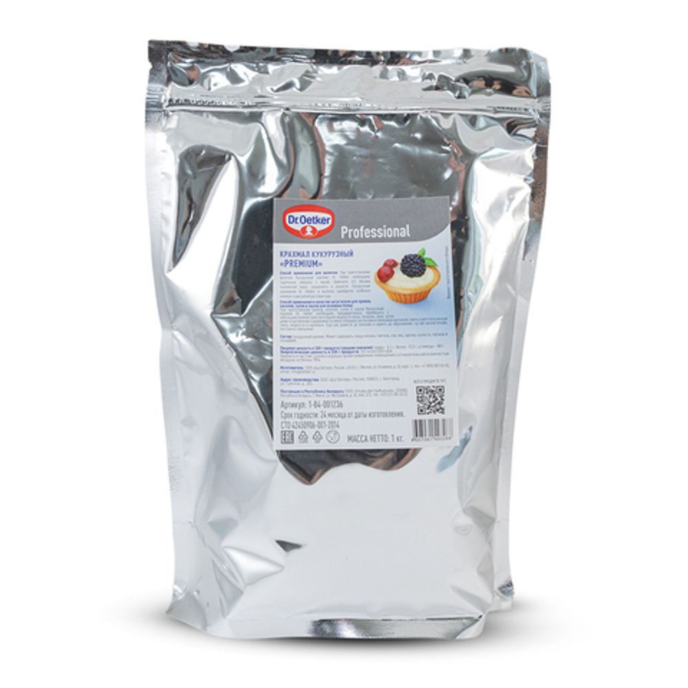 Крахмал кукурузный "Premium" Dr.Oetker, 1 кг