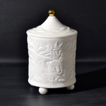 фарфоровый подсвечник со свечой Джунгли — Leoleo handmade