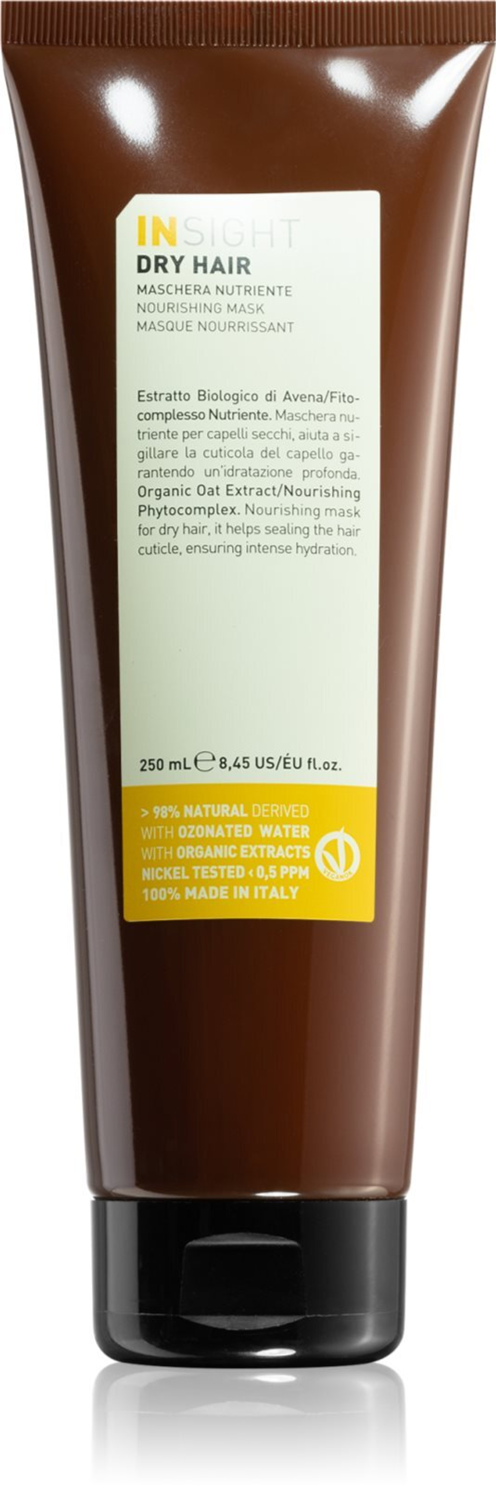INSIGHT Dry Hair - интенсивно питательная маска для сухих и пористых волос /   250  ml  / GTIN 8029352353260