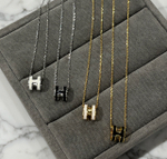 H Elegance black silver