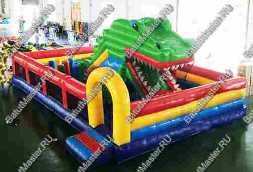 Надувная горка-робот "Дракоша" 12*6*6 м