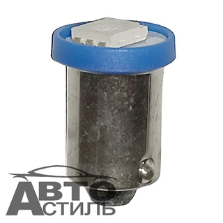 Светодиод 12V T 8   1SMD 5050 Blue  (цок.)  синий