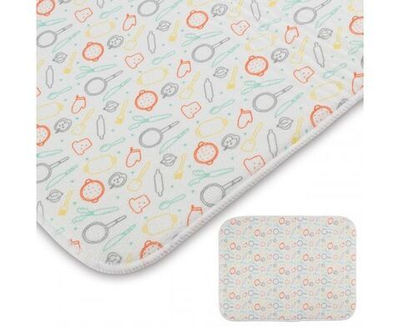 Коврик для сушки посуды Сушилка для кухни настольная Кухонные принадлежности 40 х 30 см Микрофибра MDM-Promo-M 5491