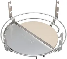 Керамический угольный гриль Monolith LeChef Pro 2.0, 52 см, на тележке Buggy