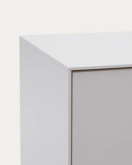 Vedrana Тумба под ТВ 3 дверцы белый лак 195 x 55 см