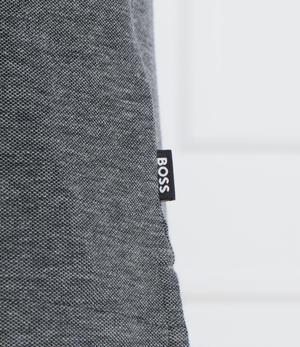 Поло Pittman BOSS BLACK - графитовый(50500462)