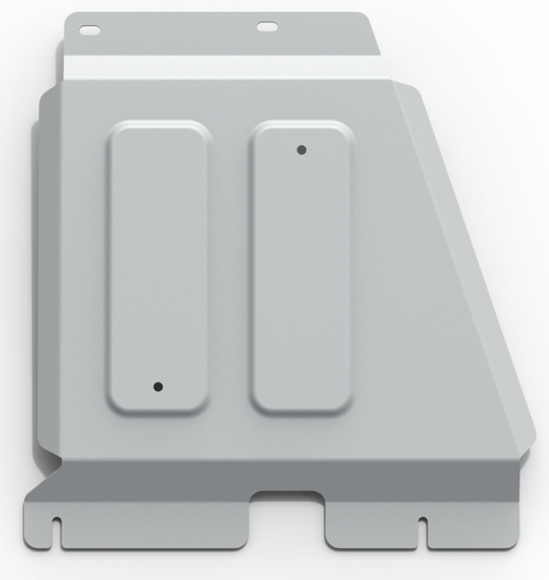 Защита РК Rival для Cadillac Escalade V (V - 6.2) 2021-н.в./Chevrolet Tahoe V (V - 5.3) 2021-н.в. (устанавл-ся совместно с 333.0814.1), штампованная, алюминий 3.8 мм, с крепежом, 333.0815.1