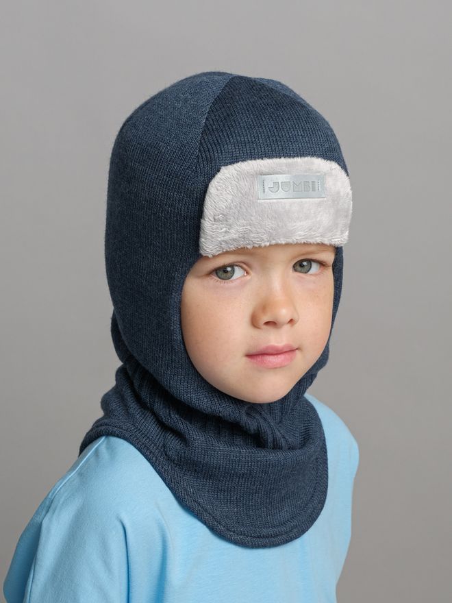 Шлем зимний вязаный (Лунный свет) ТОКИ