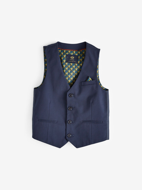 Жилет для мальчика Next M52-708, Темно-синий