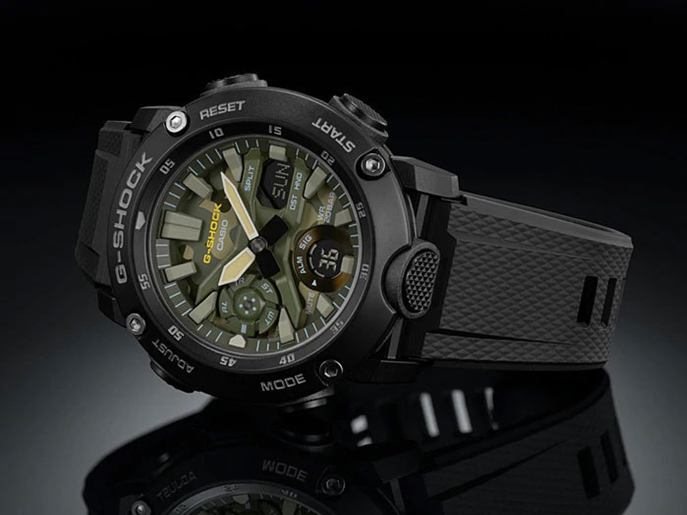 Японские наручные часы Casio G-SHOCK GA-2000SU-1AER