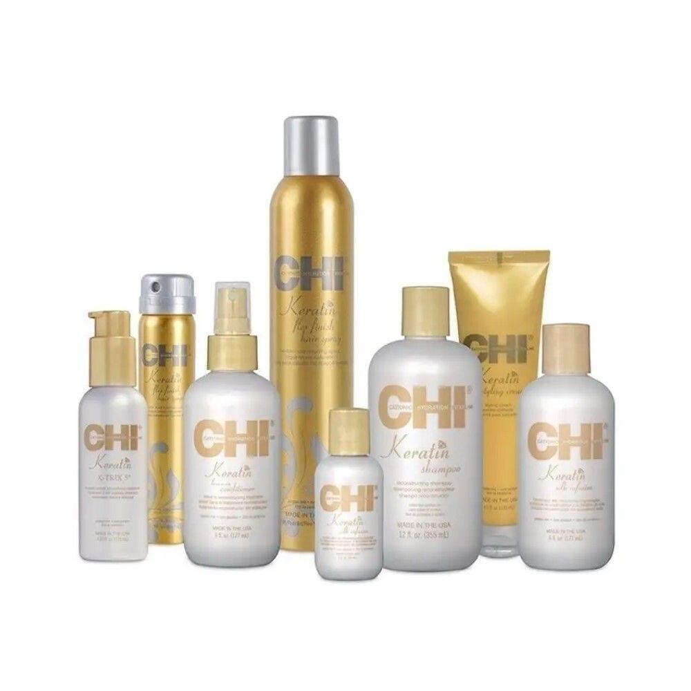 CHI Keratin K-TRIX 5 Разглаживающая эмульсия для волос с кератином, 116мл