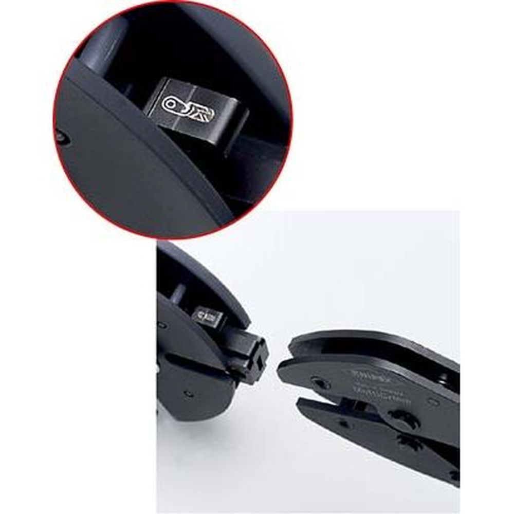 MultiCrimp Пресс-клещи с магазином для смены плашек, 5 сменных плашек, 250 мм