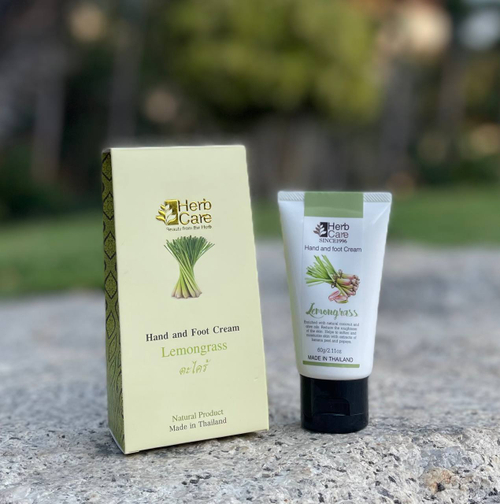 Крем для рук и ног с маслом кокоса, жожоба, оливы Лемонграсс Lemongrass hand and feet cream HerbCare