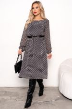 Платье Элина (мокко) Р11-2012/2 Nikol (Уценка)