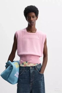 ZARA X HARRY LAMBERT ЖИЛЕТ, РОЗОВЫЙ