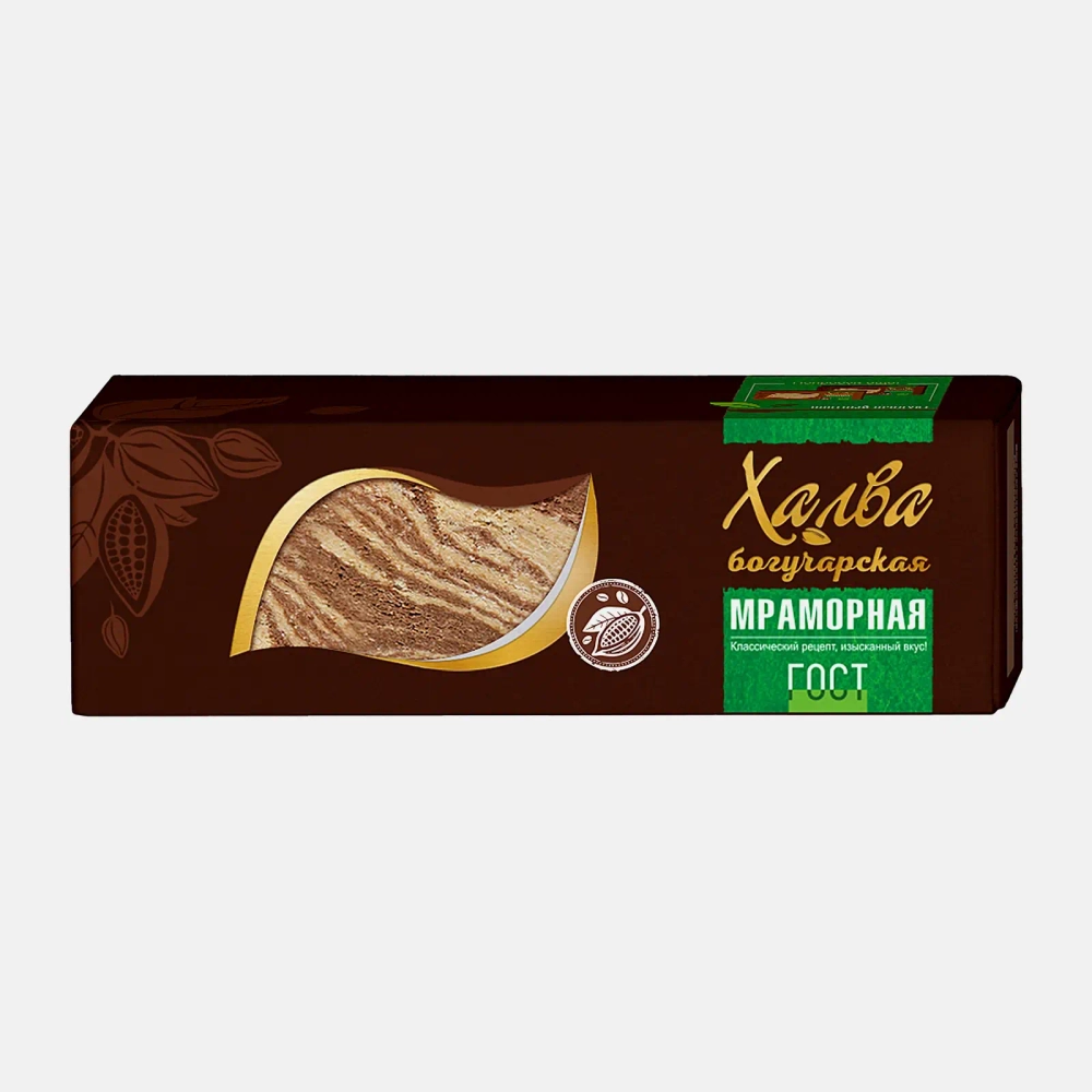 Халва подсолнечная мраморная Богучарская 250г