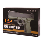 Пистолет с мягк.пулями, коробка 998-24