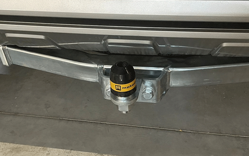 Фаркоп Motodor ОЦИНКОВАННЫЙ Mitsubishi Pajero Sport III с 2021 г(паспорт и сертификат в комплекте)(без электрики) 91313-FE