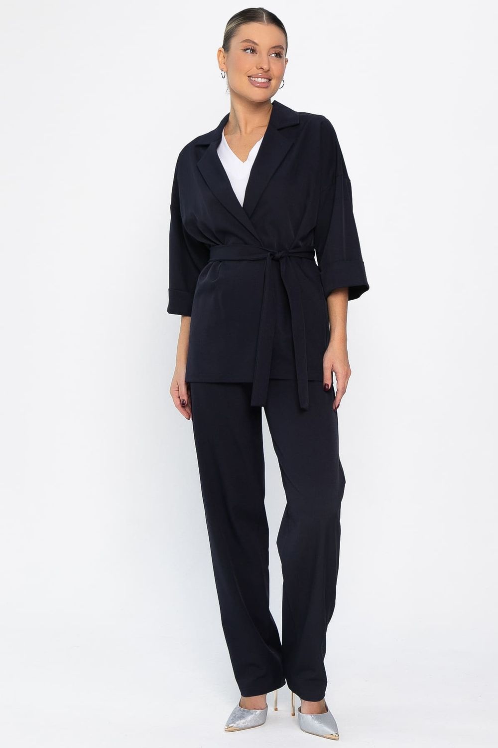 Костюм брючный Скрипка (синий) К14377-12М LT Collection