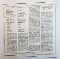Винтажная виниловая пластинка G. P. da Palestrina, B. Smetana Сметана, O. Respighi Респиги, M. Ravel Равель Clemens Krauss Дирижер Клеменс Краус (СССР 1985)