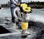 Вибротрамбовка бензиновая Masterpac PMR70HN - [74 кг / 13,8 кН / Honda GXR120]