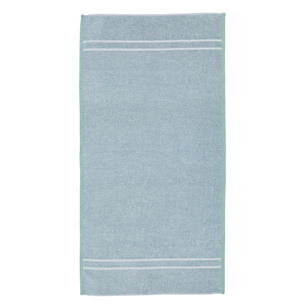 Полотенце 50x100 Feiler La Glamour Stahlgrau/Silber серо-серебристое