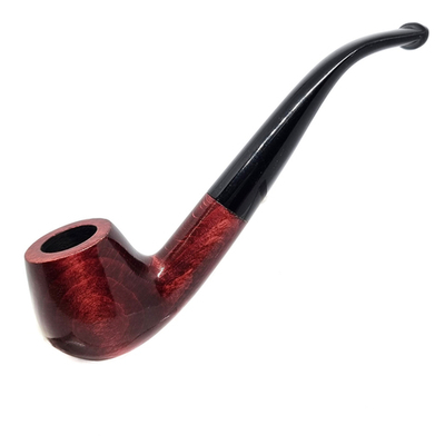 Трубка "Mr. Brog" №54 Cafe коричнево-красный (Охладитель, Бук)