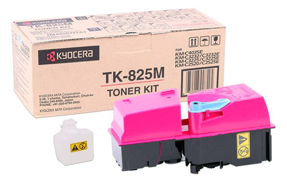 Тонер-картридж TK-825M 7 000 стр. Magenta для KM-C2520/C2525E/C3225/C3232/3232E/C4035E