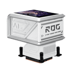 Водяное охлаждение CPU Asus ROG RYUO IV 360 ARGB WHT, 3x120mm, AMOLED-display, White