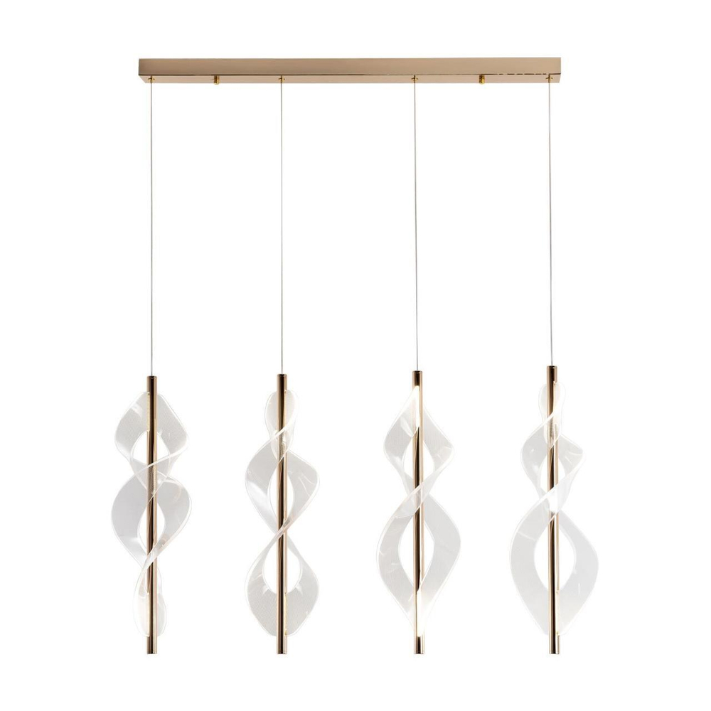 Подвесной светодиодный светильник Modestyle MS.3028.4 GD