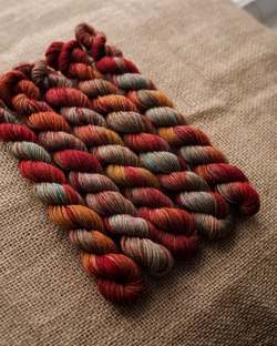 Носочная пряжа с пухом яка "Пагода" (мини)