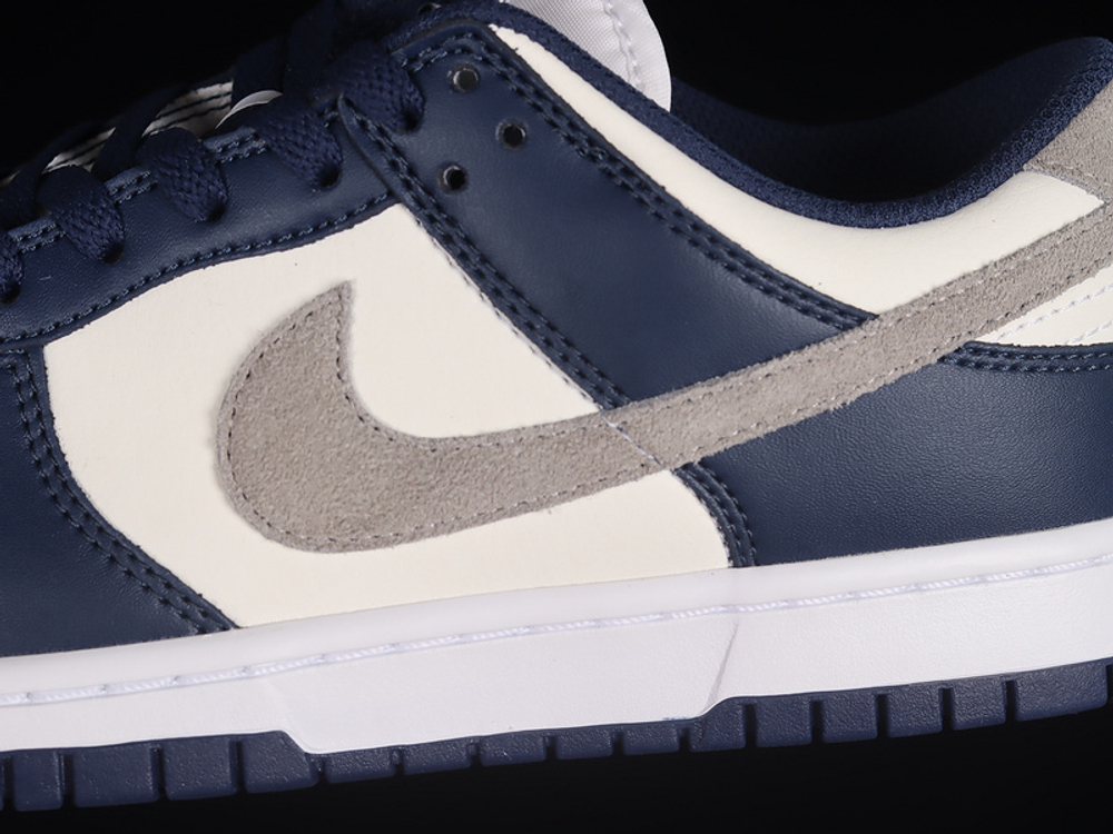Nike Dunk Low Summit White Midnight Navy
