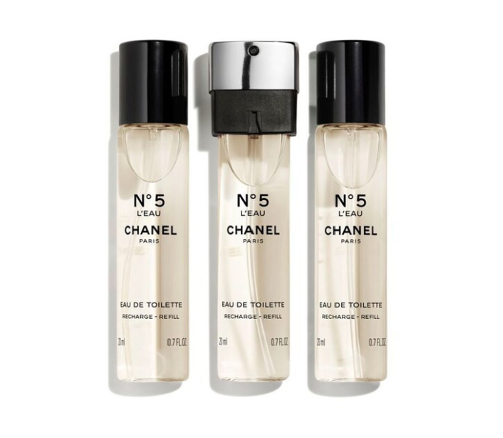 Chanel No5 L&#39;Eau 3x20 мл туалетная вода, рефилл