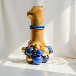 Стойка "Золотой сапфир с цифрой № 1"