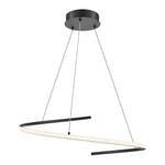 Люстра светодиодная Maytoni Curve MOD242PL-L33BK