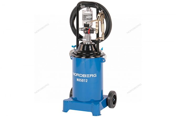 NORDBERG (NO5012) Установка пневматическая для раздачи густой смазки с баком, 12 л