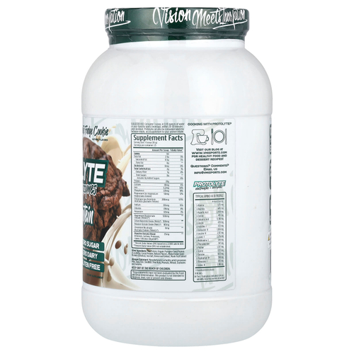 VMI Sports, ProtoLyte, порошок из растительного белка, шоколадное печенье, 750 г (1,65 фунта)