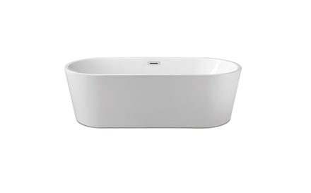 Ванна акриловая,отдельностоящая, AQUATEK AQ-99880 ОВО 1800*800*600. В комплекте со сливом и ножками. Цвет: белый глянцевый.