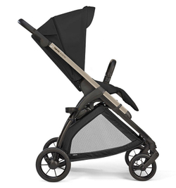 Коляска 3 в 1 Inglesina Electa System Quattro DRW 2025 с подставкой под люльку Upper Black